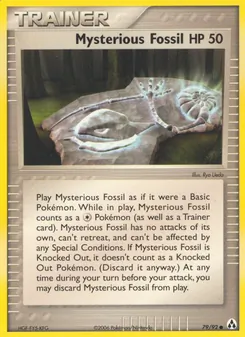 Mysterious Fossil, Legend Maker, no. 79