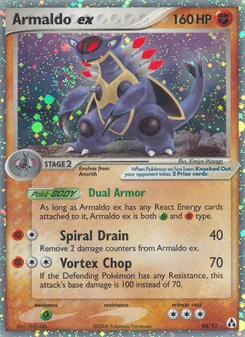 Armaldo ex, Legend Maker, no. 84