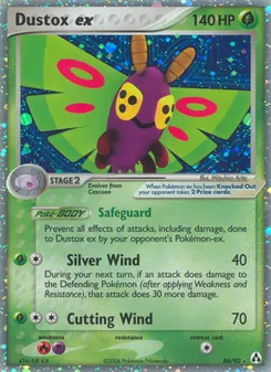 Dustox ex, Legend Maker, no. 86