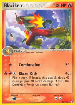 Blaziken, Holon Phantoms, no. 20
