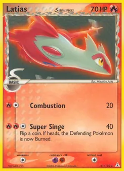 Latias δ, Holon Phantoms, no. 21