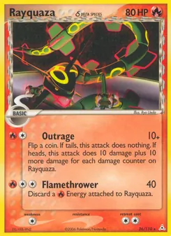 Rayquaza δ, Holon Phantoms, no. 26