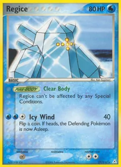 Regice, Holon Phantoms, no. 27