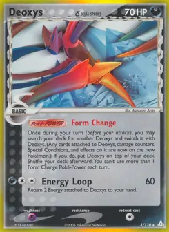 Deoxys δ, Holon Phantoms, no. 3