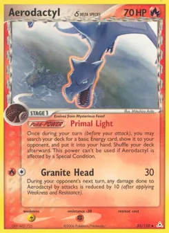 Aerodactyl δ, Holon Phantoms, no. 35
