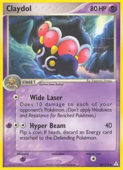 Claydol, Holon Phantoms, no. 38