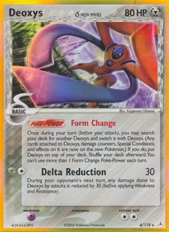 Deoxys δ, Holon Phantoms, no. 4