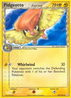 Pidgeotto δ, Holon Phantoms, no. 49