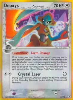 Deoxys δ, Holon Phantoms, no. 5