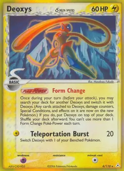 Deoxys δ, Holon Phantoms, no. 6