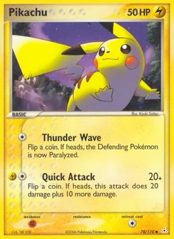 Pikachu, Holon Phantoms, no. 78