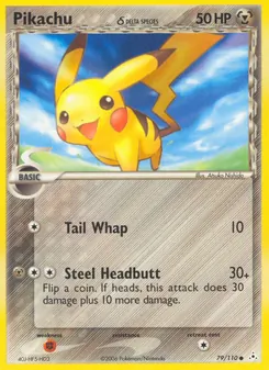 Pikachu δ, Holon Phantoms, no. 79