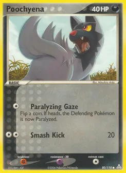 Poochyena, Holon Phantoms, no. 80