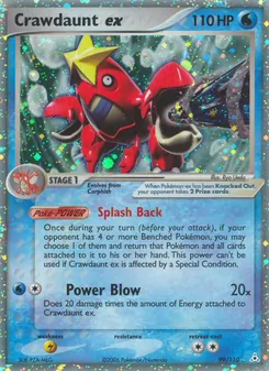 Crawdaunt ex, Holon Phantoms, no. 99