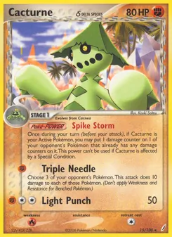 Cacturne δ, Crystal Guardians, no. 15