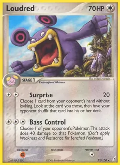 Loudred, Crystal Guardians, no. 23