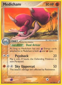 Medicham, Crystal Guardians, no. 25