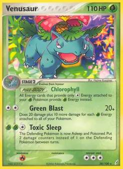 Venusaur, Crystal Guardians, no. 28