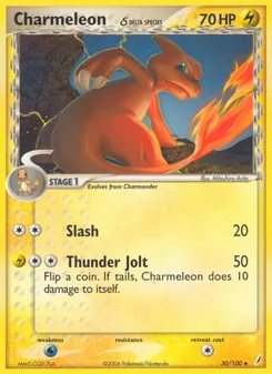 Charmeleon δ, Crystal Guardians, no. 30