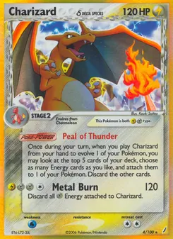 Charizard δ, Crystal Guardians, no. 4