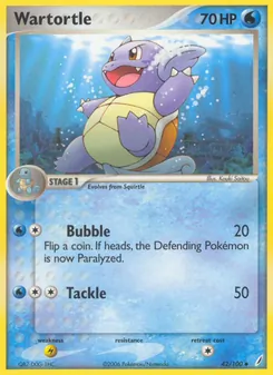 Wartortle, Crystal Guardians, no. 42