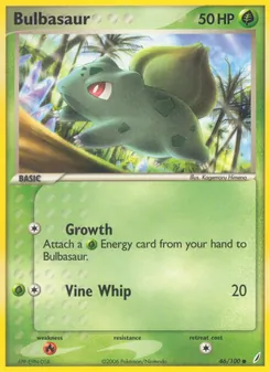 Bulbasaur, Crystal Guardians, no. 46