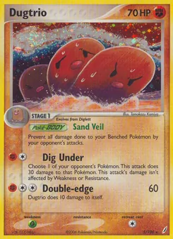 Dugtrio, Crystal Guardians, no. 5