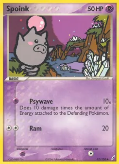 Spoink, Crystal Guardians, no. 62