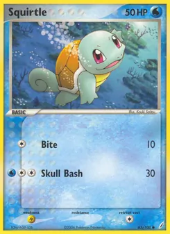 Squirtle, Crystal Guardians, no. 63