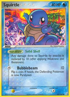 Squirtle, Crystal Guardians, no. 64