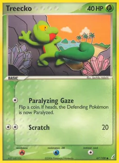 Treecko, Crystal Guardians, no. 67