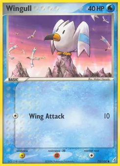 Wingull, Crystal Guardians, no. 70