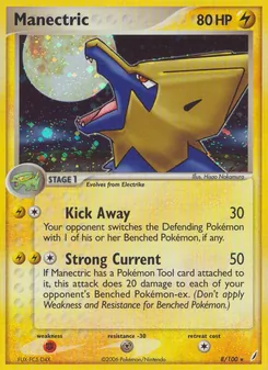 Manectric, Crystal Guardians, no. 8