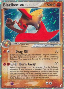 Blaziken ex, Crystal Guardians, no. 90