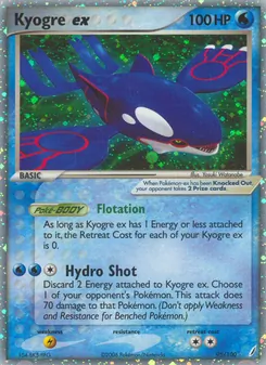 Kyogre ex, Crystal Guardians, no. 95