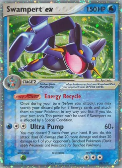 Swampert ex, Crystal Guardians, no. 98