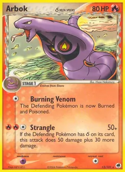 Arbok δ, Dragon Frontiers, no. 13