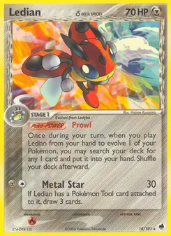 Ledian δ, Dragon Frontiers, no. 18