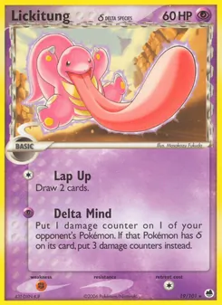 Lickitung δ, Dragon Frontiers, no. 19