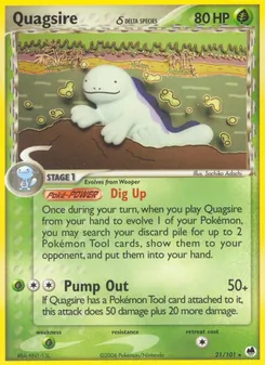 Quagsire δ, Dragon Frontiers, no. 21