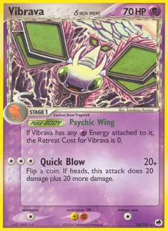 Vibrava δ, Dragon Frontiers, no. 24