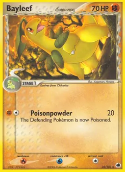 Bayleef δ, Dragon Frontiers, no. 26