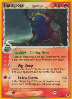 Heracross δ, Dragon Frontiers, no. 3