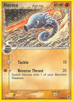 Horsea δ, Dragon Frontiers, no. 31