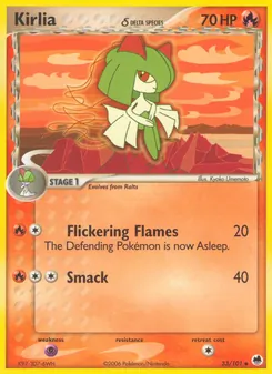 Kirlia δ, Dragon Frontiers, no. 33