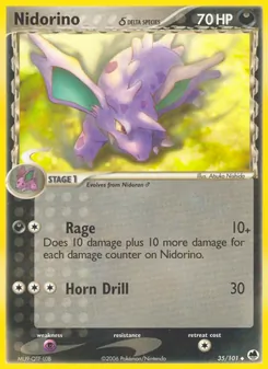 Nidorino δ, Dragon Frontiers, no. 35
