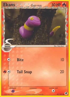Ekans δ, Dragon Frontiers, no. 47