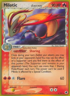 Milotic δ, Dragon Frontiers, no. 5