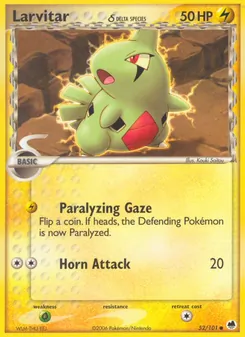 Larvitar δ, Dragon Frontiers, no. 52