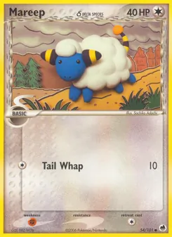 Mareep δ, Dragon Frontiers, no. 54